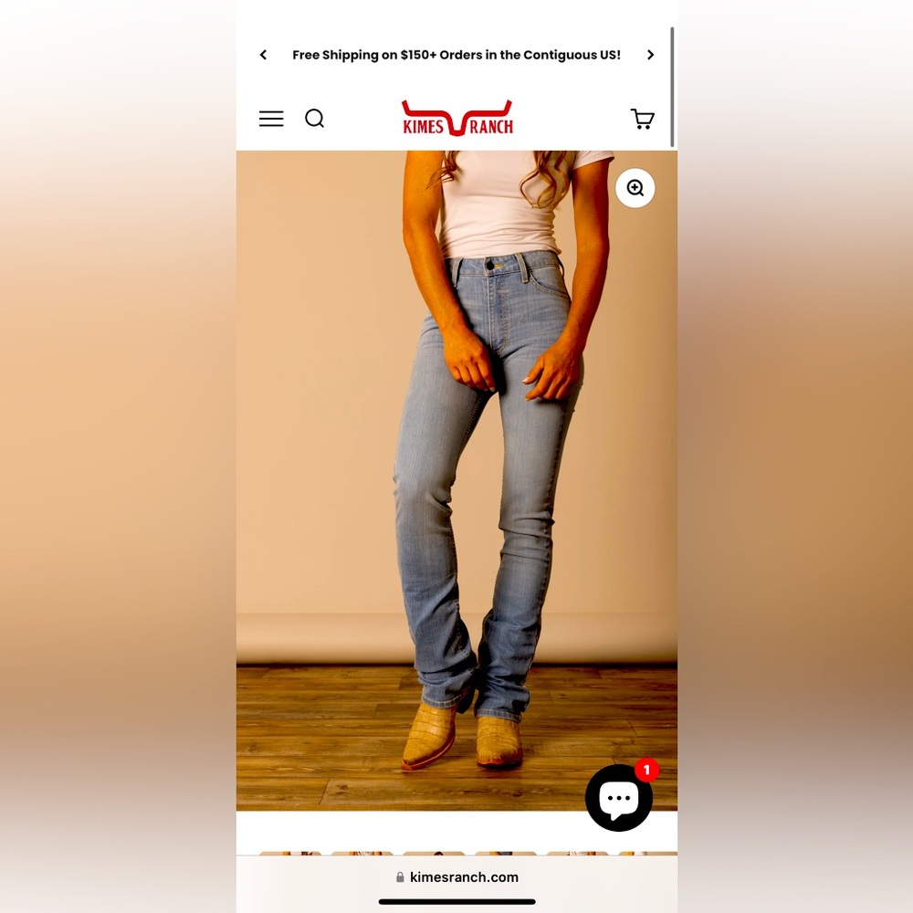 Kimes Ranch Sarah Light Wash 2x34